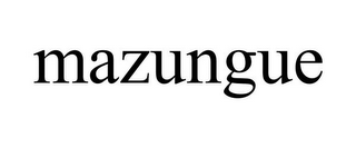 MAZUNGUE