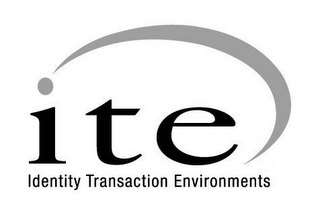 ITE IDENTITY TRANSACTION ENVIRONMENTS