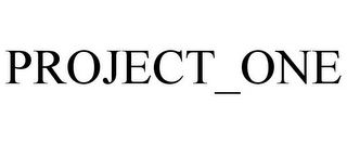 PROJECT_ONE