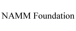 NAMM FOUNDATION
