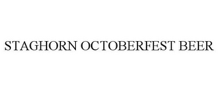 STAGHORN OCTOBERFEST BEER