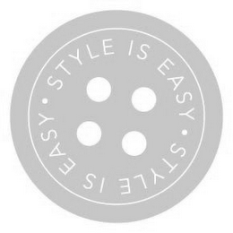 STYLE IS EASY · STYLE IS EASY