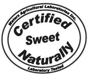 CERTIFIED NATURALLY SWEET WATERS AGRICULTURAL LABORATORIES INC. LABORATORY TESTED