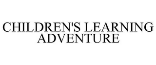 CHILDREN'S LEARNING ADVENTURE