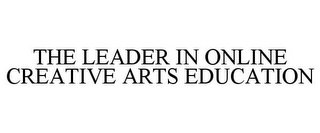 THE LEADER IN ONLINE CREATIVE ARTS EDUCATION