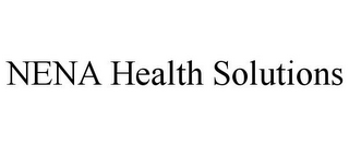 NENA HEALTH SOLUTIONS