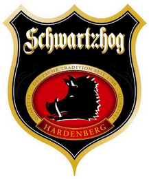 SCHWARTZHOG HARDENBERG QUALITAT · DEUTSCHE TRADITION SEIT 1700 · QUALITAT