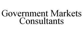 GOVERNMENT MARKETS CONSULTANTS