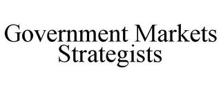 GOVERNMENT MARKETS STRATEGISTS