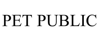 PET PUBLIC