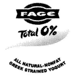 FAGE TOTAL 0% ALL NATURAL-NONFAT GREEK STRAINED YOGURT