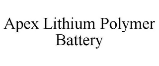 APEX LITHIUM POLYMER BATTERY