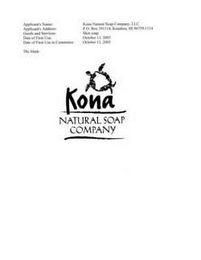 KONA NATURAL SOAP COMPANY
