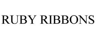 RUBY RIBBONS