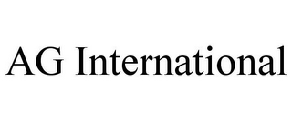 AG INTERNATIONAL