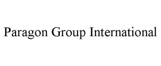 PARAGON GROUP INTERNATIONAL