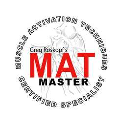 GREG ROSKOPF'S MAT MUSCLE ACTIVATION TECHNIQUES MASTER CERTIFIED SPECIALIST