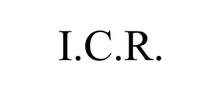 I.C.R.