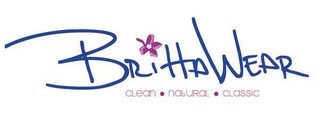BRITTAWEAR CLEAN · NATURAL · CLASSIC