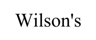 WILSON'S