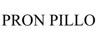 PRON PILLO