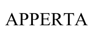 APPERTA