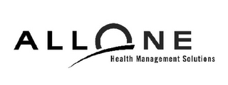 ALLONE HEALTH MANAGEMENT SOLUTIONS