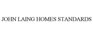 JOHN LAING HOMES STANDARDS