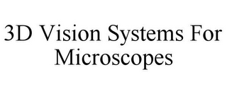 3D VISION SYSTEMS FOR MICROSCOPES