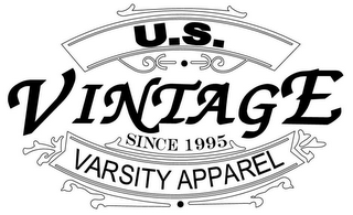 U.S. VINTAGE SINCE 1995 VARSITY APPAREL