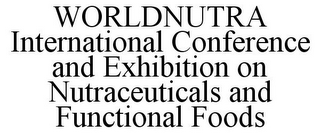 WORLDNUTRA INTERNATIONAL CONFERENCE AND EXHIBITION ON NUTRACEUTICALS AND FUNCTIONAL FOODS