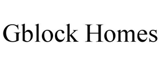 GBLOCK HOMES