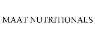 MAAT NUTRITIONALS