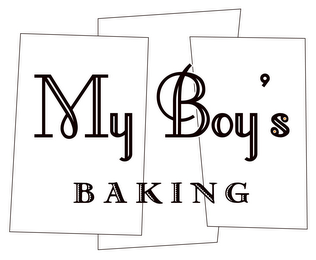 MY BOY'S BAKING