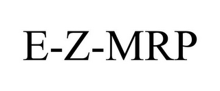 E-Z-MRP