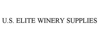 U.S. ELITE WINERY SUPPLIES