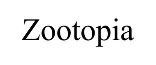 ZOOTOPIA