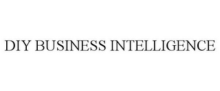 DIY BUSINESS INTELLIGENCE