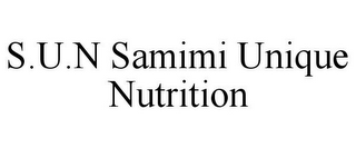 S.U.N SAMIMI UNIQUE NUTRITION