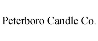 PETERBORO CANDLE CO.