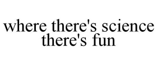 WHERE THERE'S SCIENCE THERE'S FUN