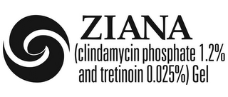 ZIANA (CLINDAMYCIN PHOSPHATE 1.2% AND TRETINOIN 0.025%) GEL