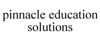 PINNACLE EDUCATION SOLUTIONS