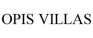 OPIS VILLAS