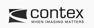 CONTEX WHEN IMAGING MATTERS