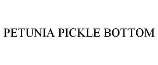 PETUNIA PICKLE BOTTOM