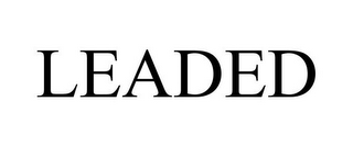 LEADED