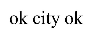 OK CITY OK