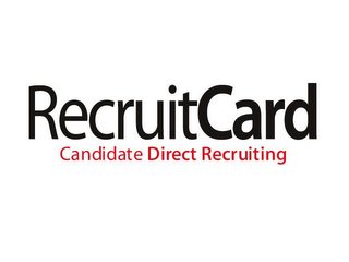 RECRUITCARD CANDIDATE DIRECT MARKETING