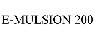 E-MULSION 200